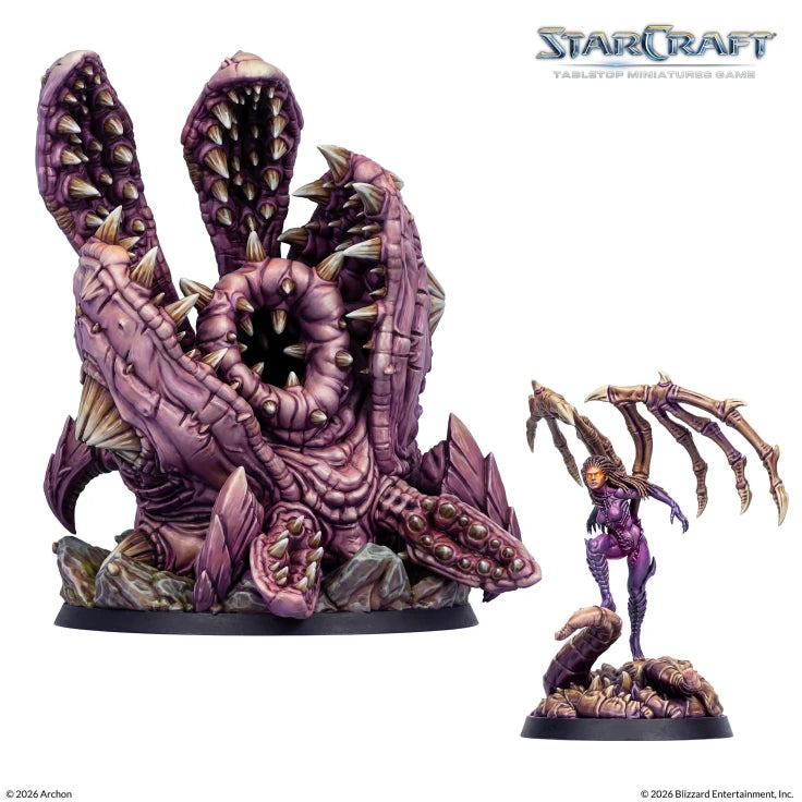 StarCraft TMG: Zerg: Kerrigan & Omega Worm Set