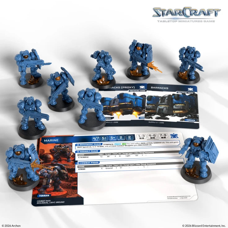 StarCraft TMG: Terran: Marine Expansion Set