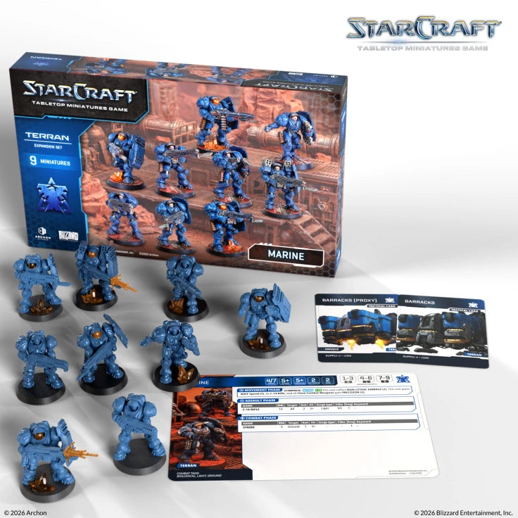 StarCraft TMG: Terran: Marine Expansion Set