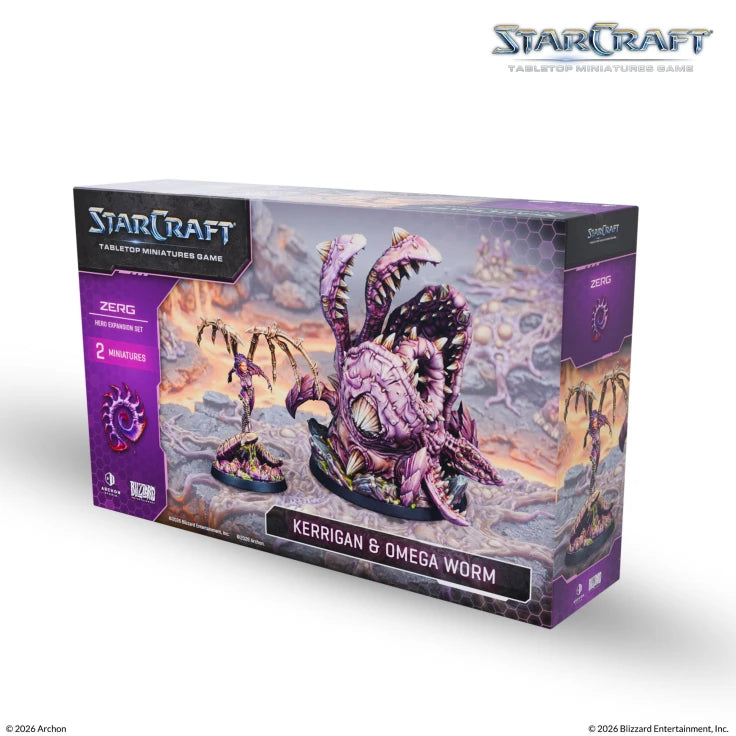 StarCraft TMG: Zerg: Kerrigan & Omega Worm Set