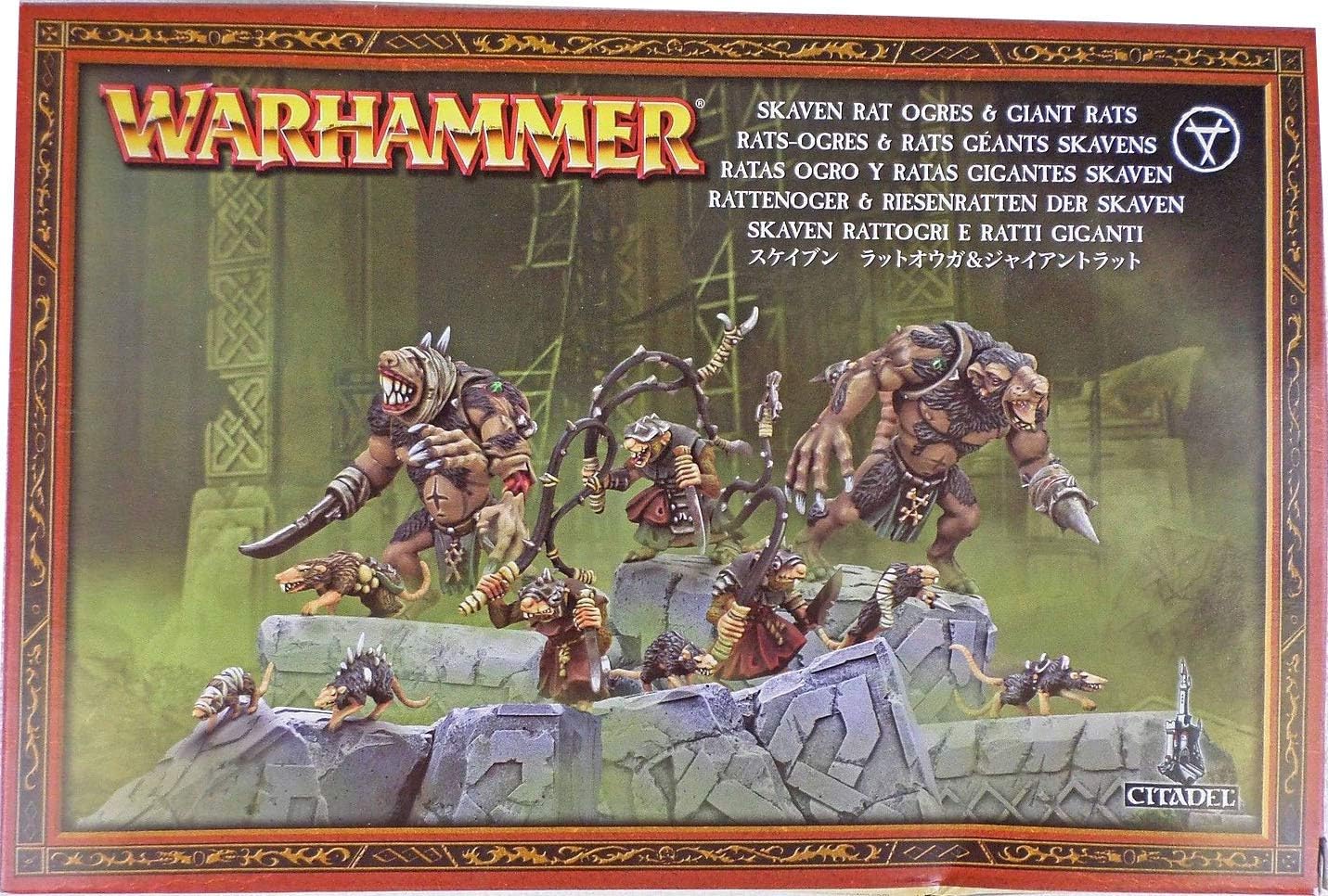 Skaven: Clan Moulder Rat Ogres and Giant Rats (Classic Kit)