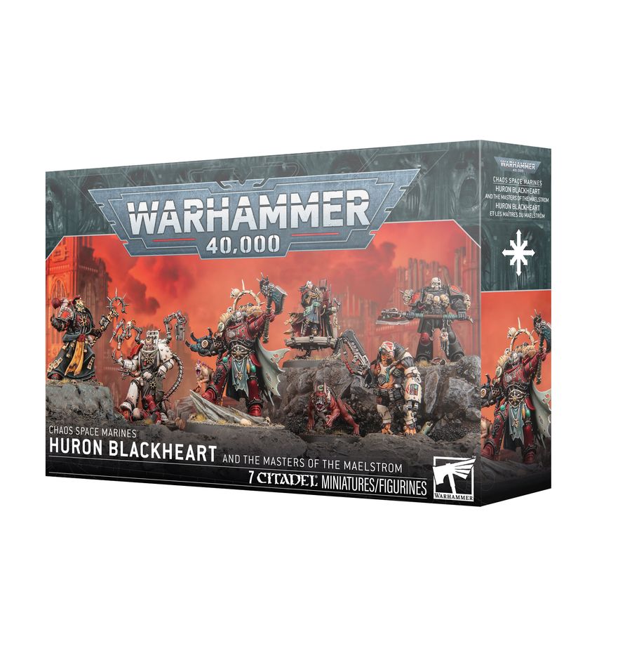 Chaos Space Marines: Red Corsairs: Huron Blackheart and the Masters of the Maelstrom