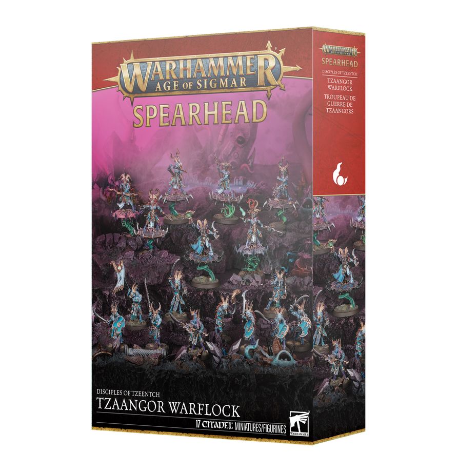 Disciples Of Tzeentch: Tzaangor Warflock: Spearhead