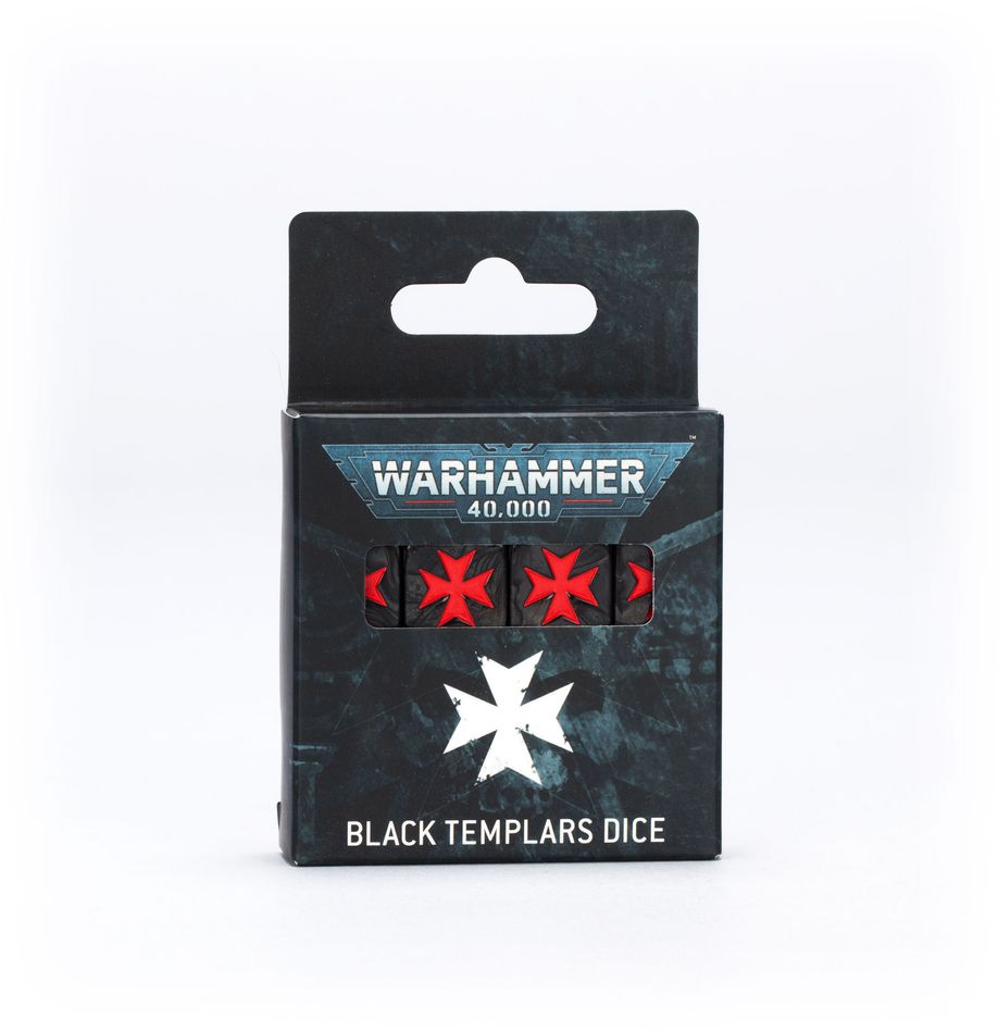 Black Templars: Dice Set [10Th Edition]