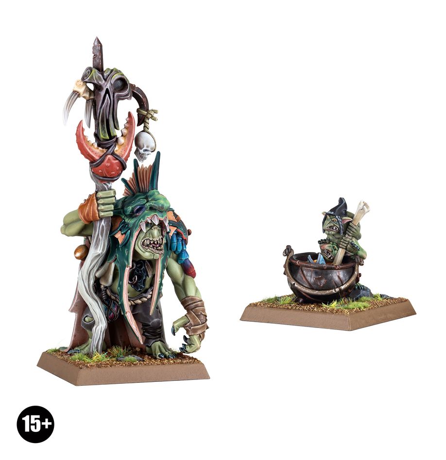 Orcs And Goblins Hordes: Ogdruz Swampdigga Da Troll Calla