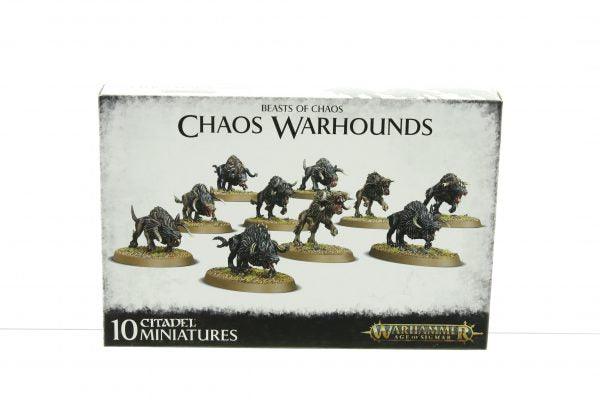 Warriors Of Chaos: Chaos Warhounds (Old Kit, 10 models, Oval Bases)