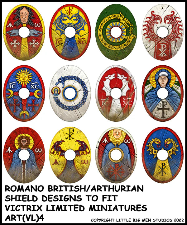Victrix Limited: Romano British / Arthurian Shield Design 4