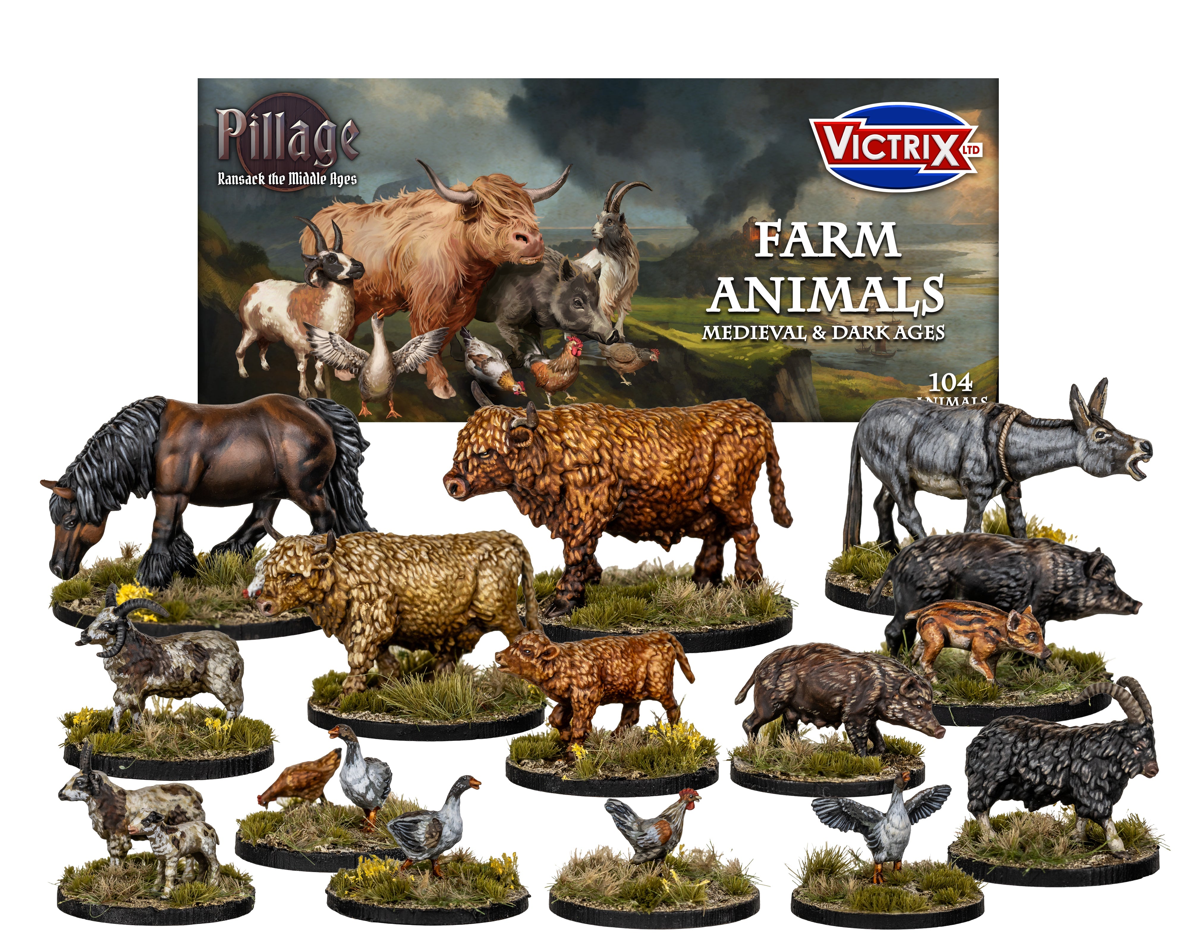 Victirx Limited: Farm Animals Medieval & Darks Ages
