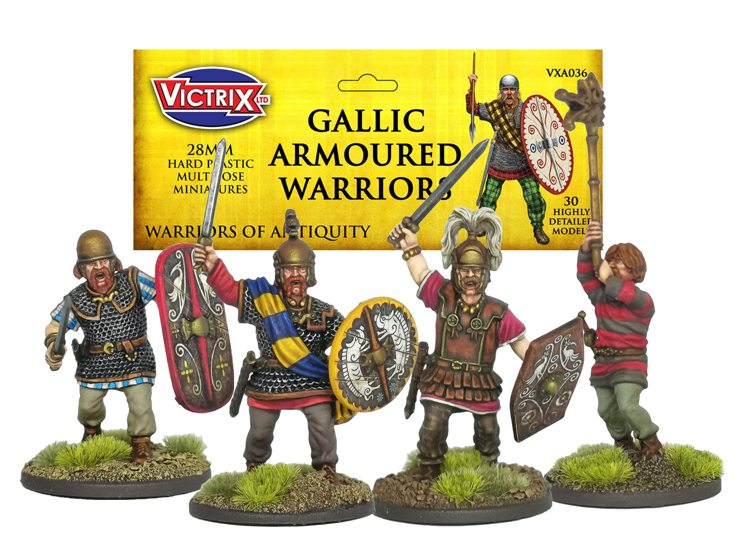 Victrix Limited: Gallic Armoured Warriors
