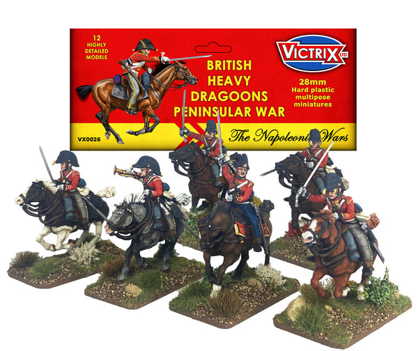Victrix Limited: British Peninsular Heavy Dragoons