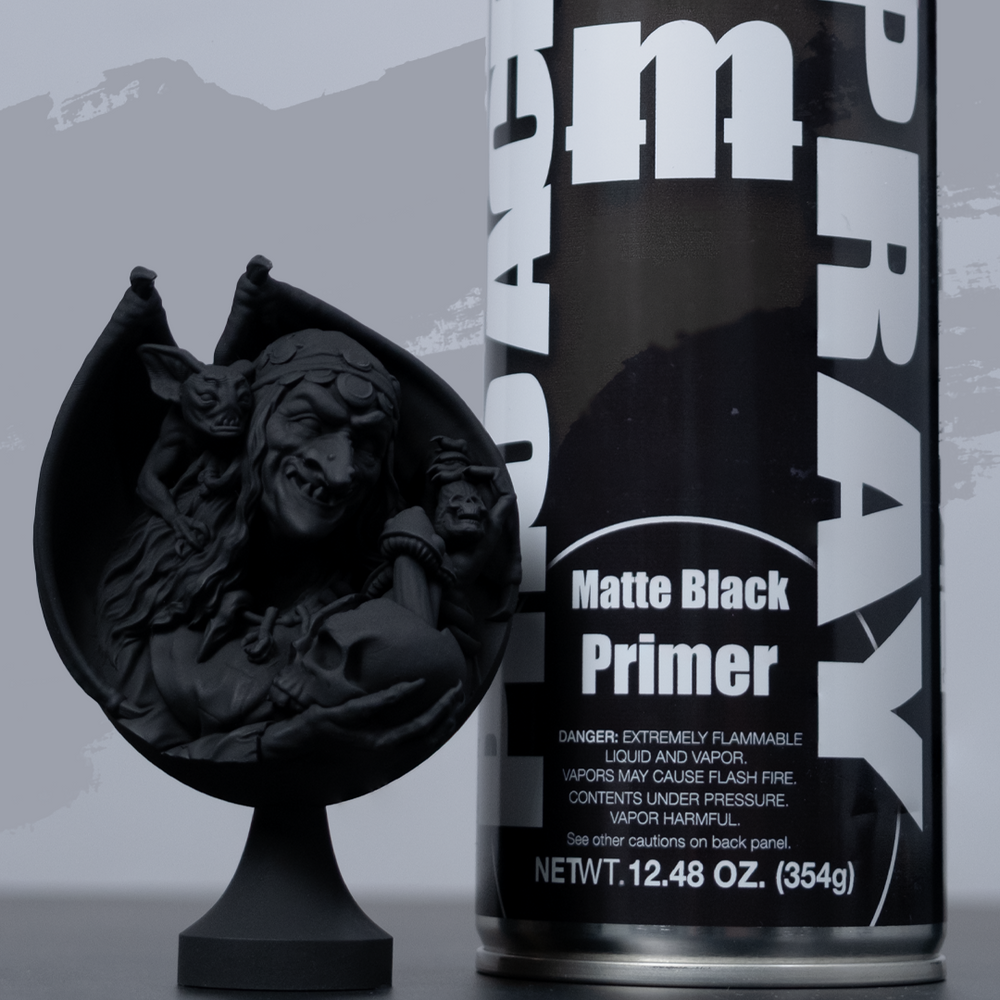 Monument Hobbies: Proacryl Spray - Matte Black Primer