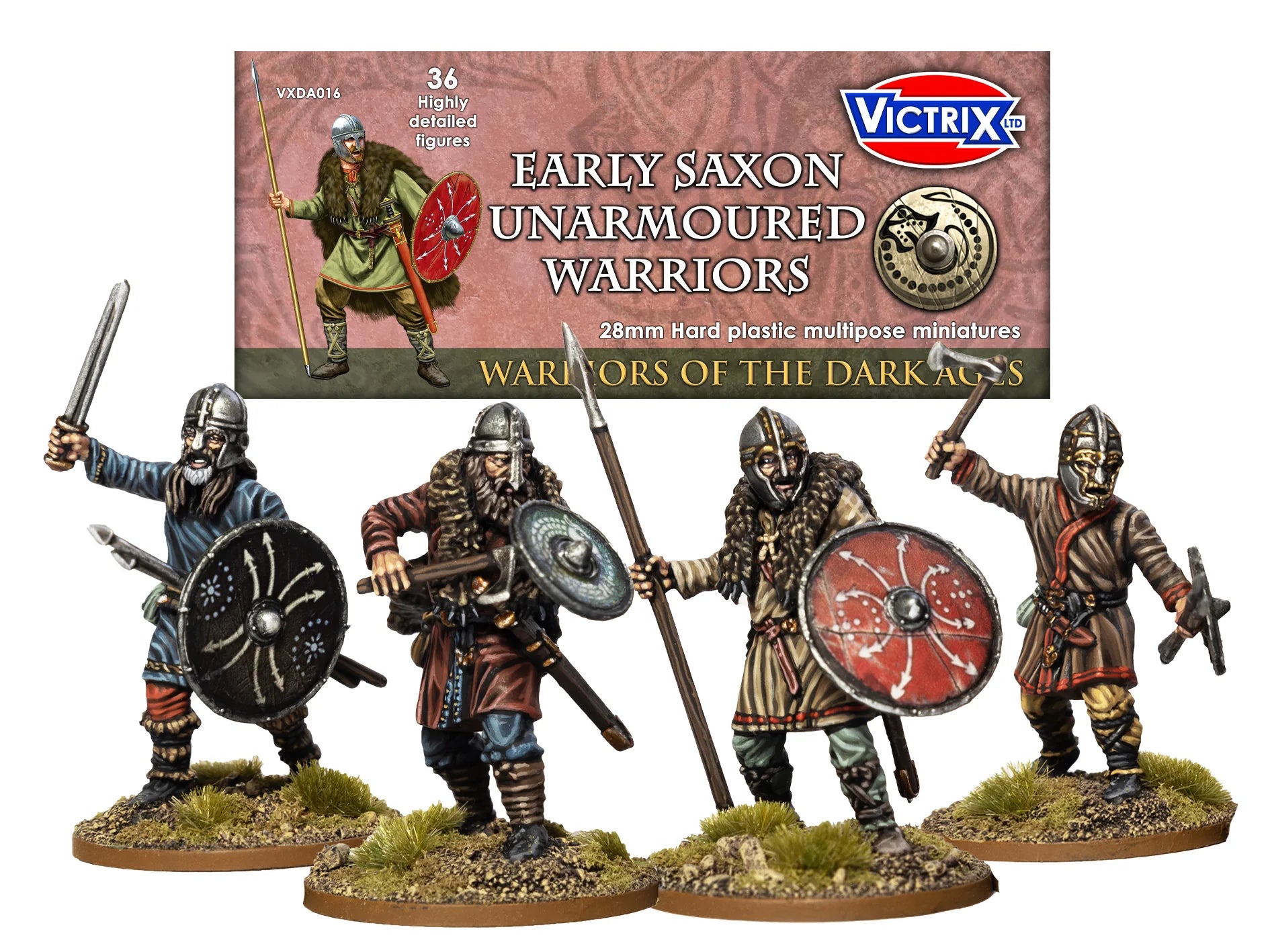 Victrix Limited: Early Saxon Unarmoured Warriors