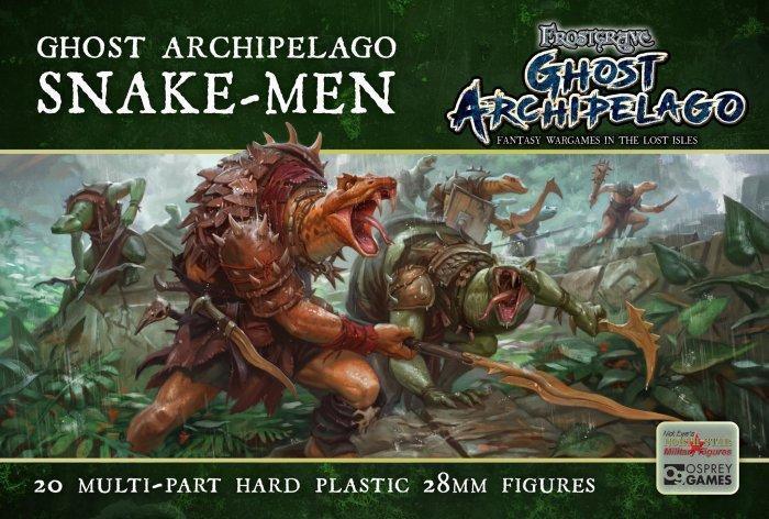 Northstar Games: Frostgrave: Ghost Archipelago Snake-Men