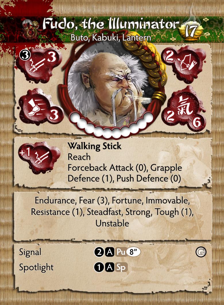Bushido: Silvermoon Syndicate: Fudo, the Illuminator