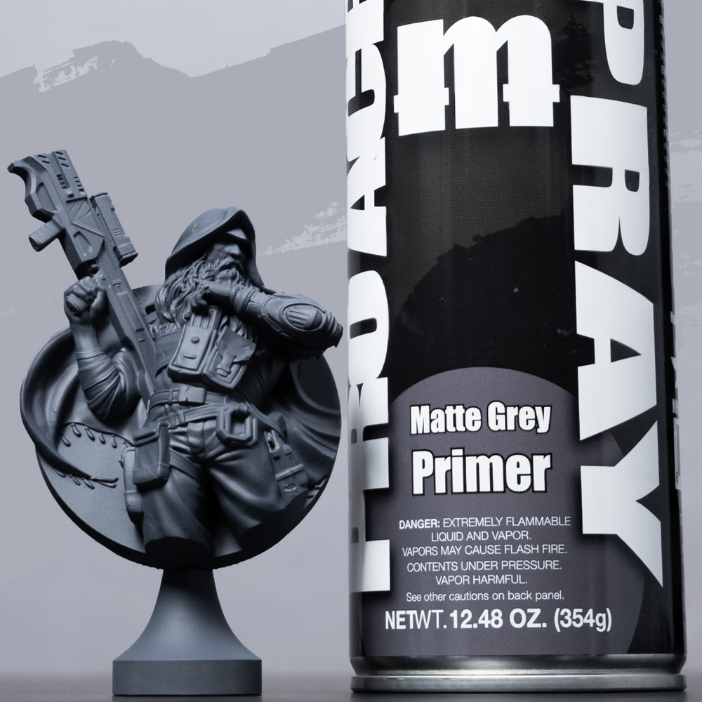 Monument Hobbies: Proacryl Spray - Matte Grey Primer