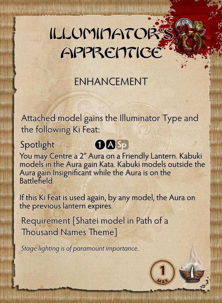 Bushido: Silvermoon Syndicate: Fudo, the Illuminator