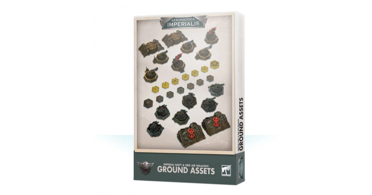 Aeronautica Imperialis: Imperial Navy & Ork Air Waaagh! Ground Assets
