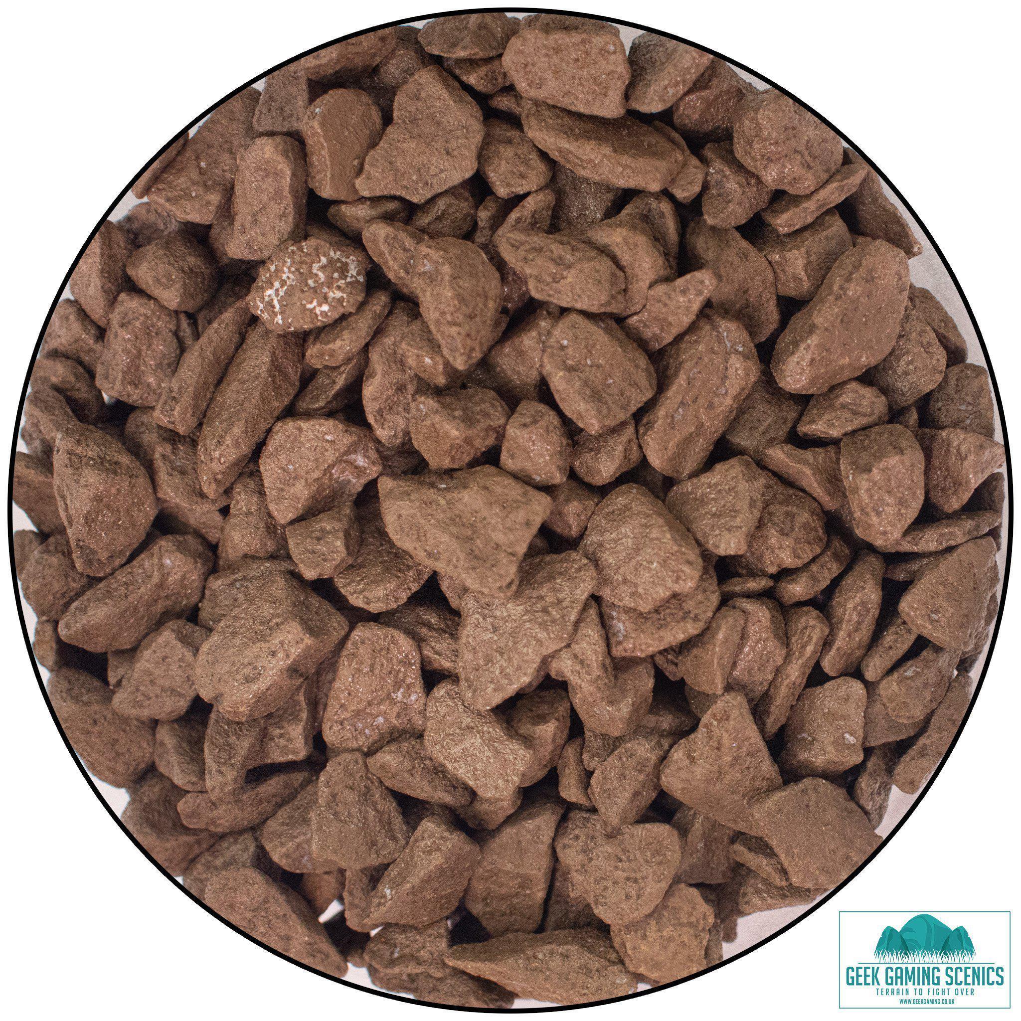 Large Stones - Earth Brown - Geek Gaming Scenics