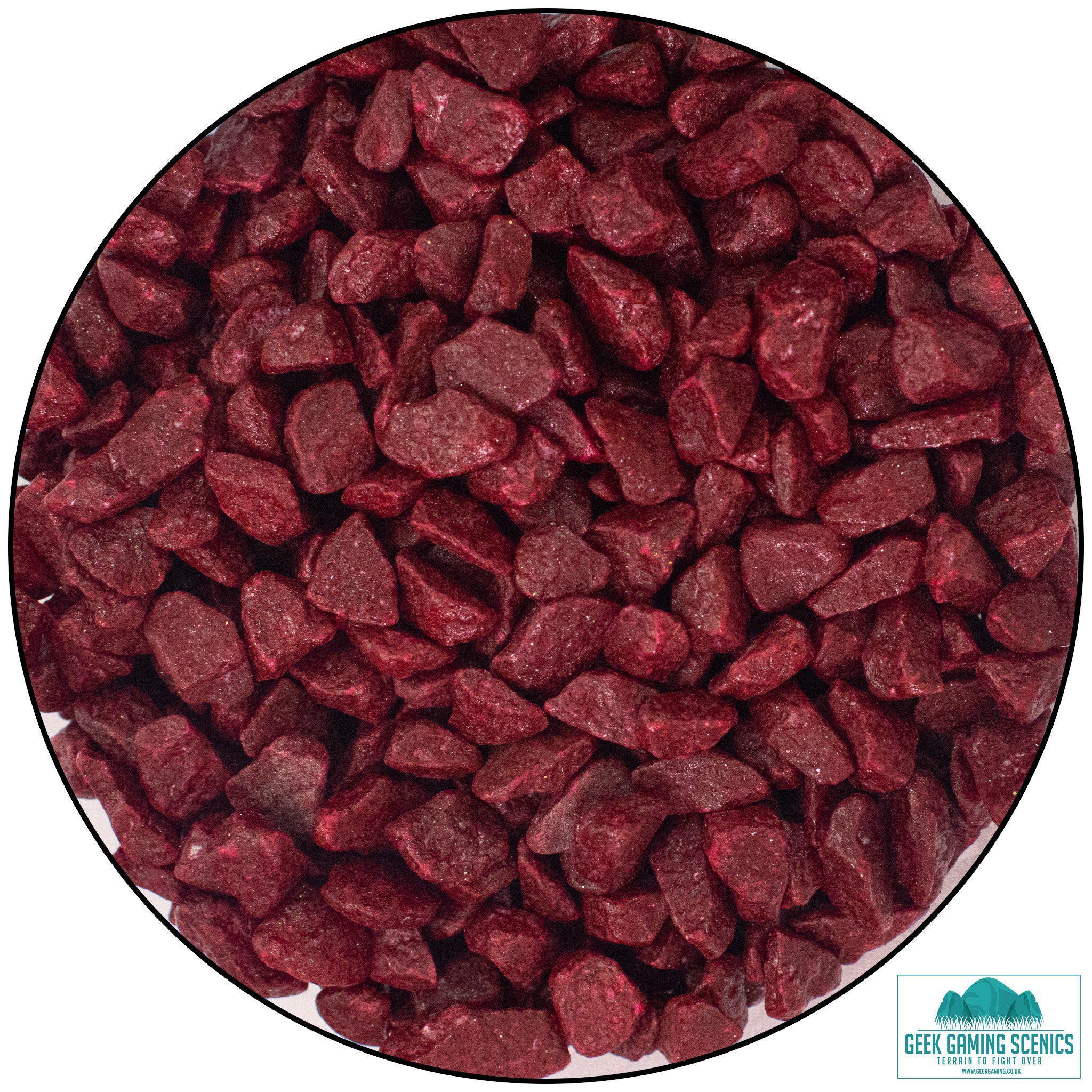Large Stones - Regal Red - Geek Gaming Scenics