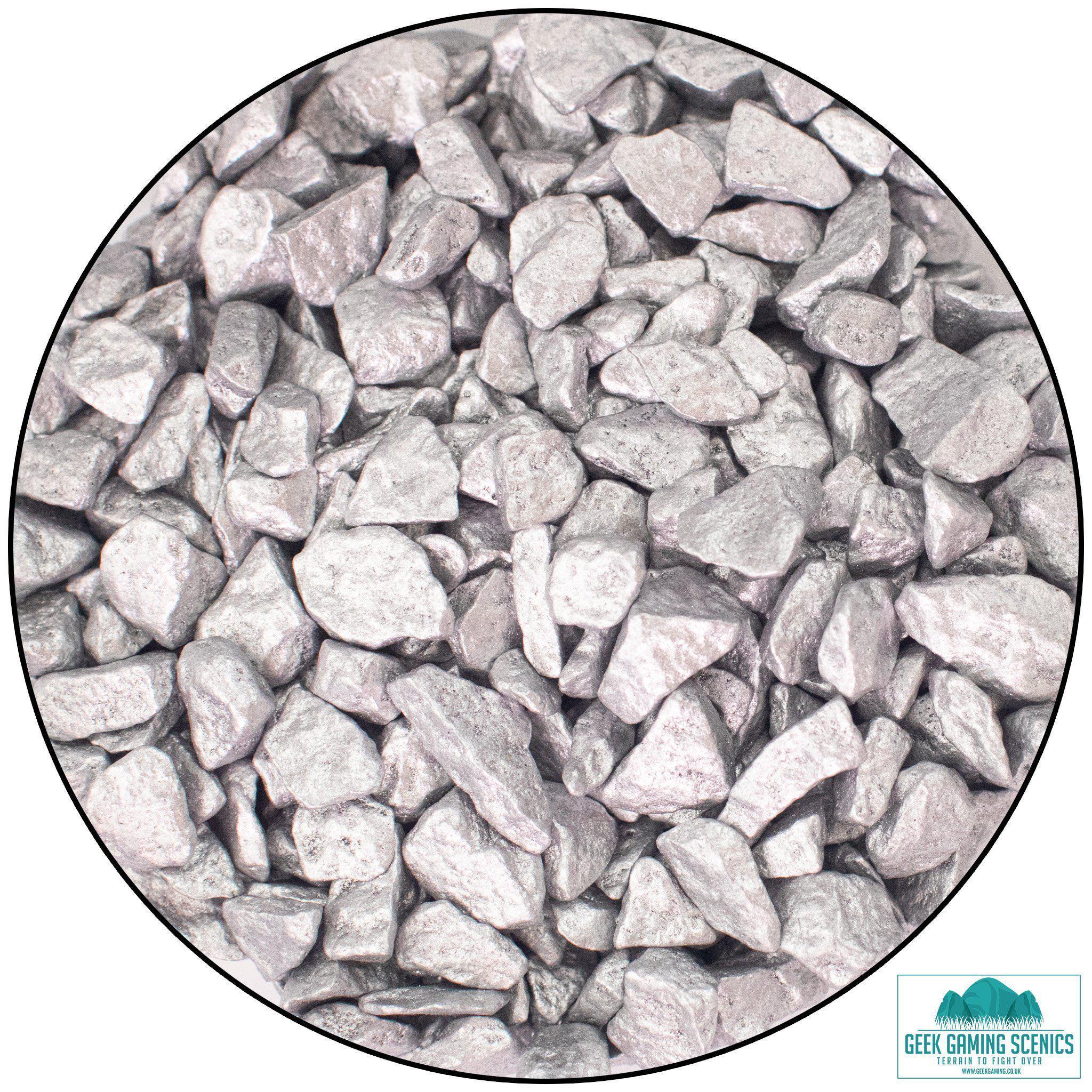 Large Stones - Silver - Geek Gaming Scenics