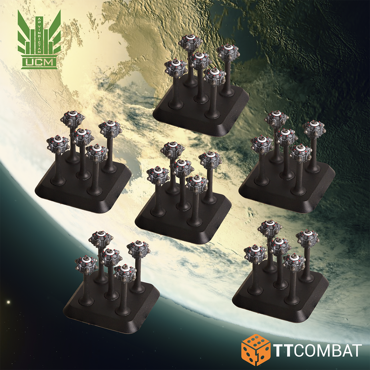 Dropfleet Commander: UCM: Mines