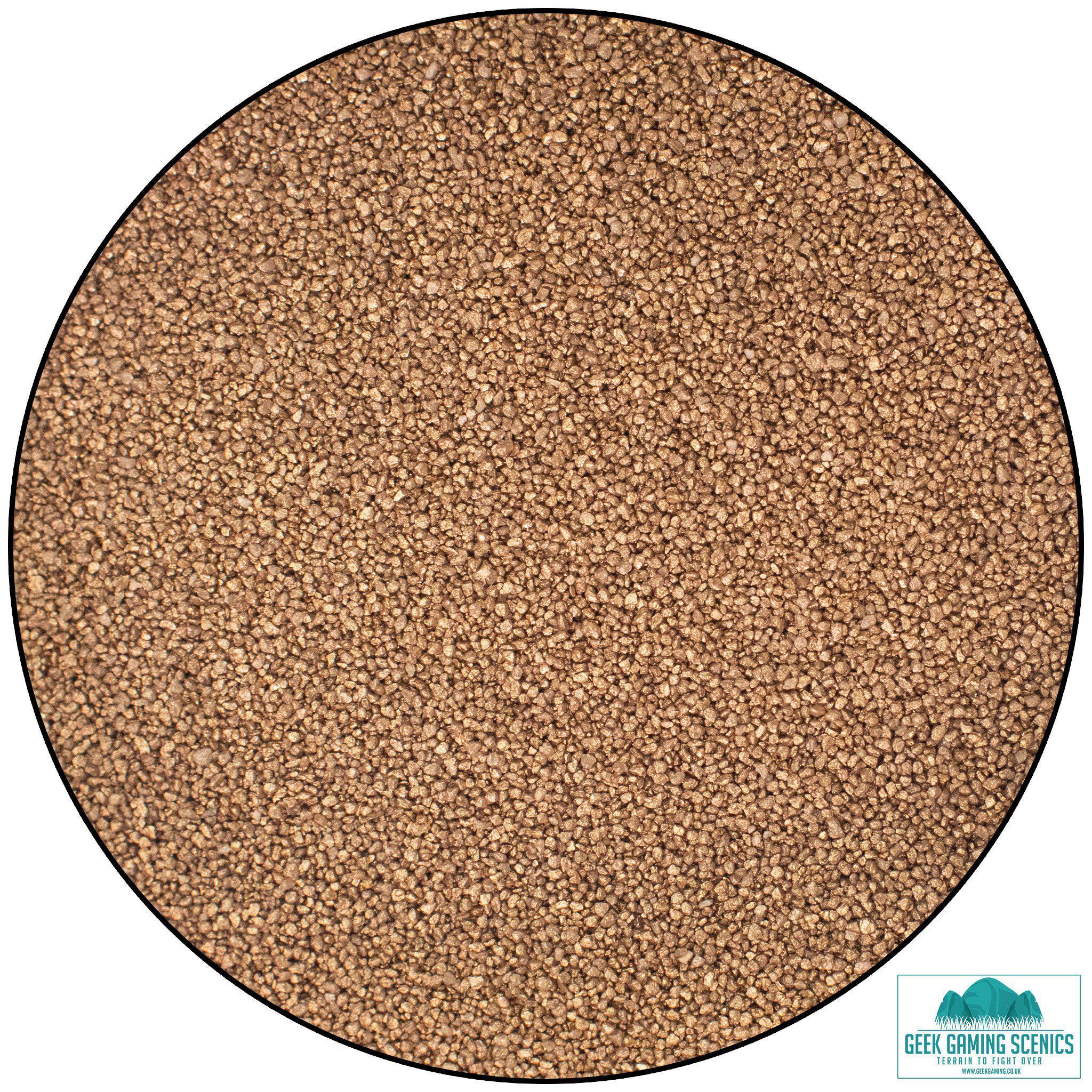 Modelling sand - Gold - Geek Gaming Scenics