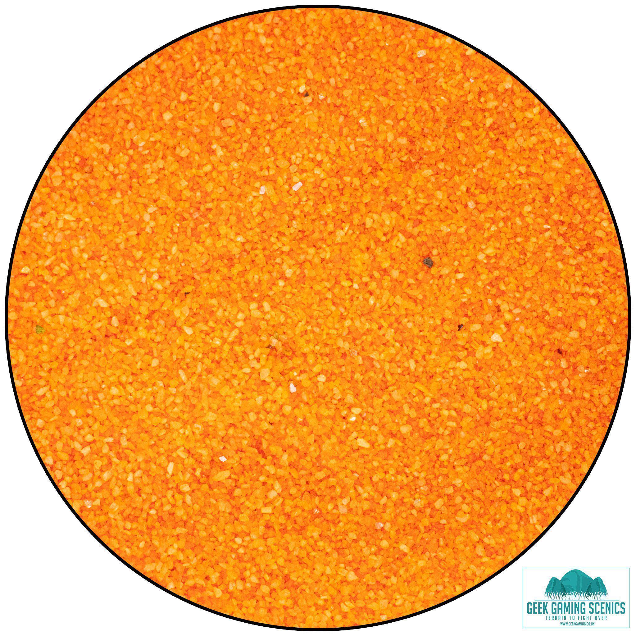 Modelling sand - Orange - Geek Gaming Scenics