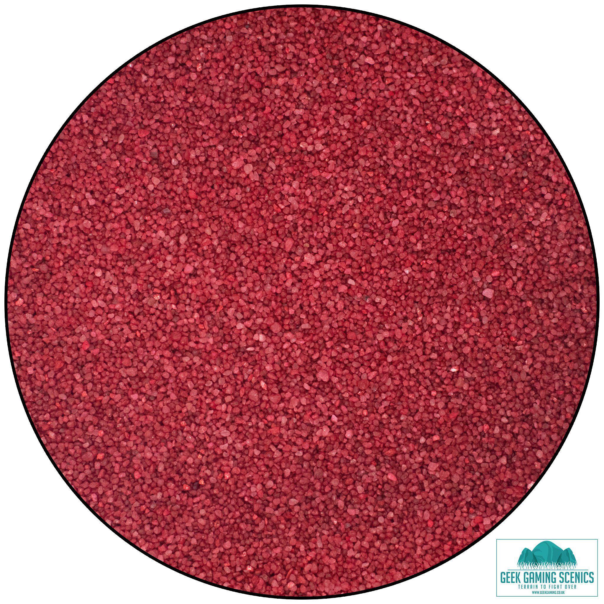 Modelling sand - Regal Red - Geek Gaming Scenics