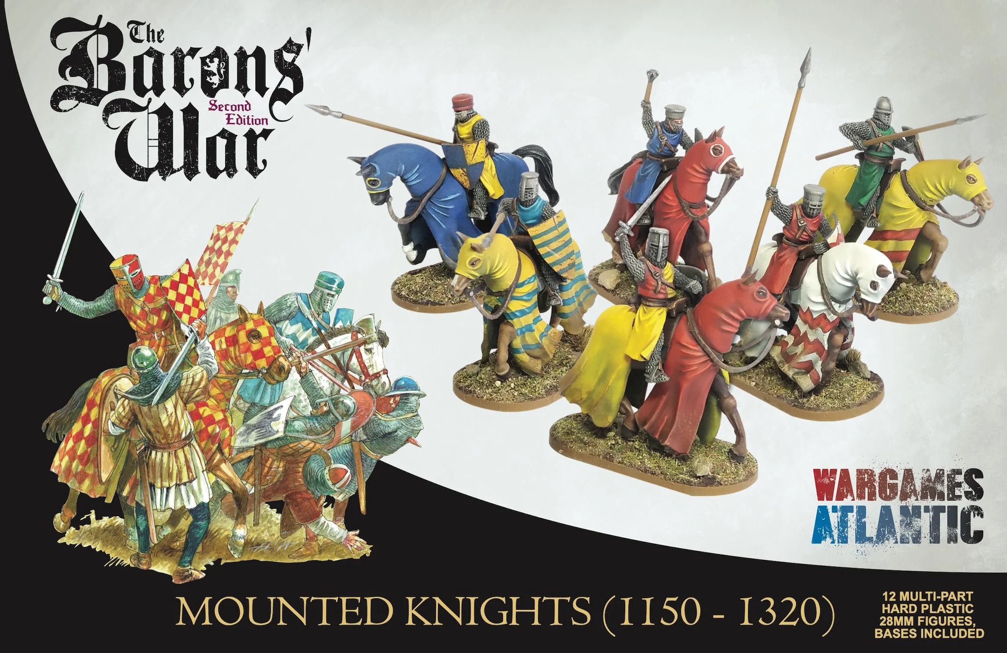 Wargames Atlantic Mounted Knights (1150-1320)