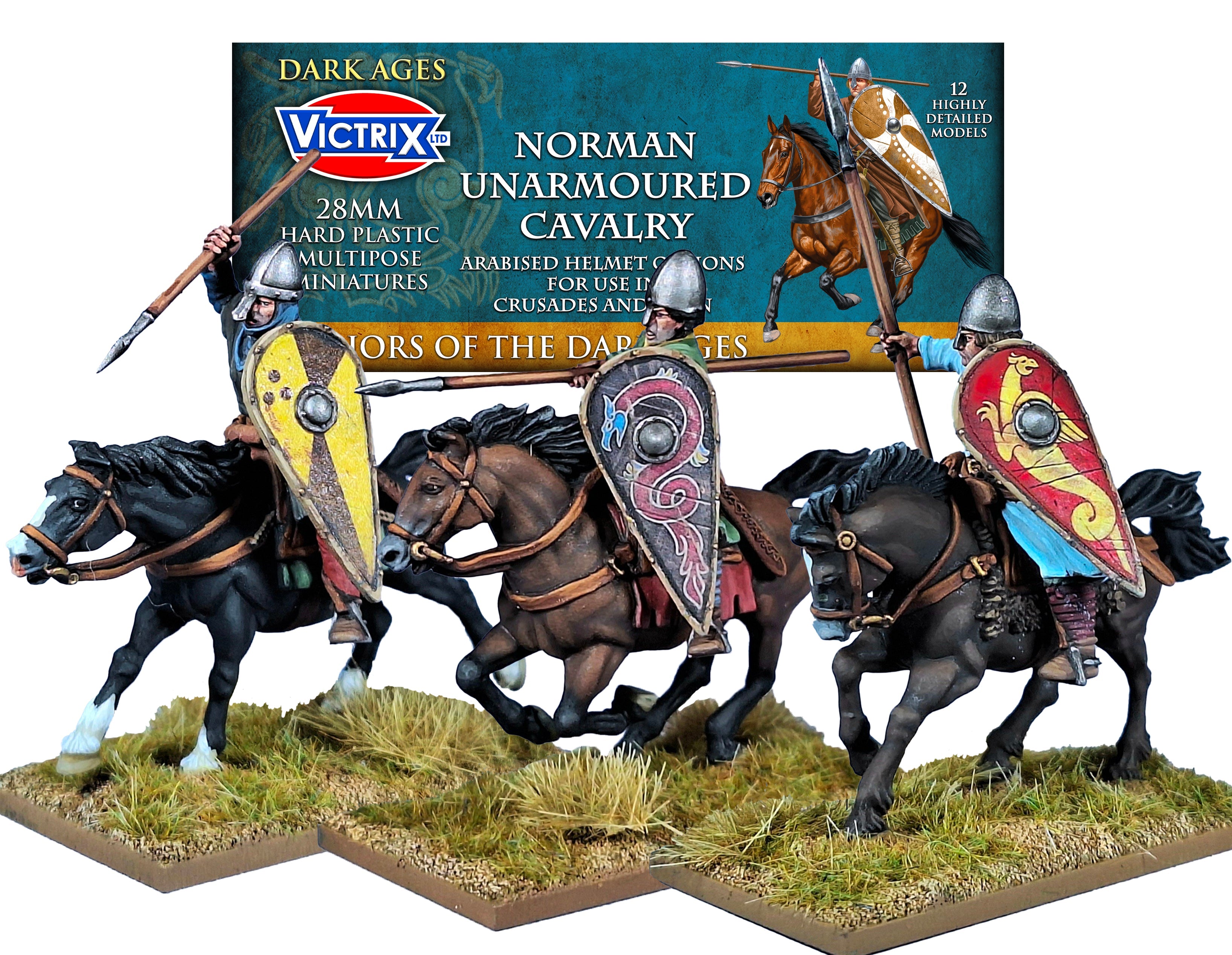 Victrix Limited: Norman Unarmoured Cavalry