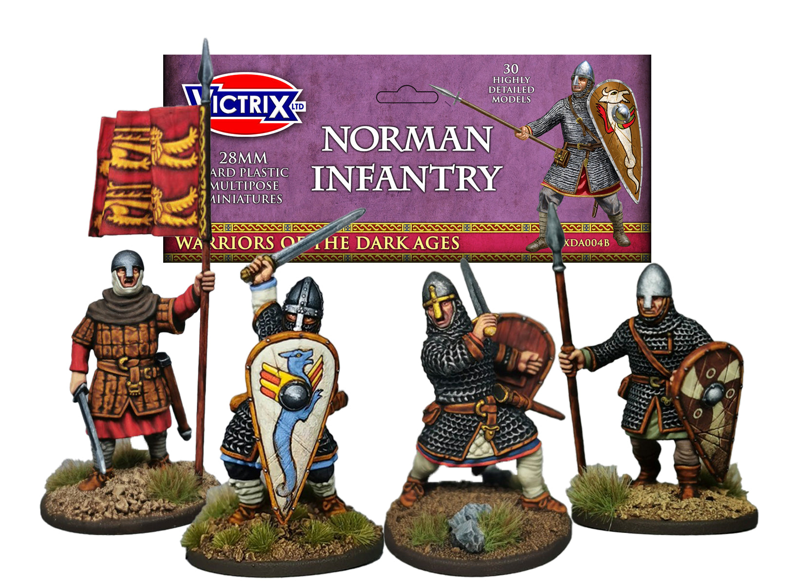 Victrix Limited: Norman Infantry Skirmish Pack