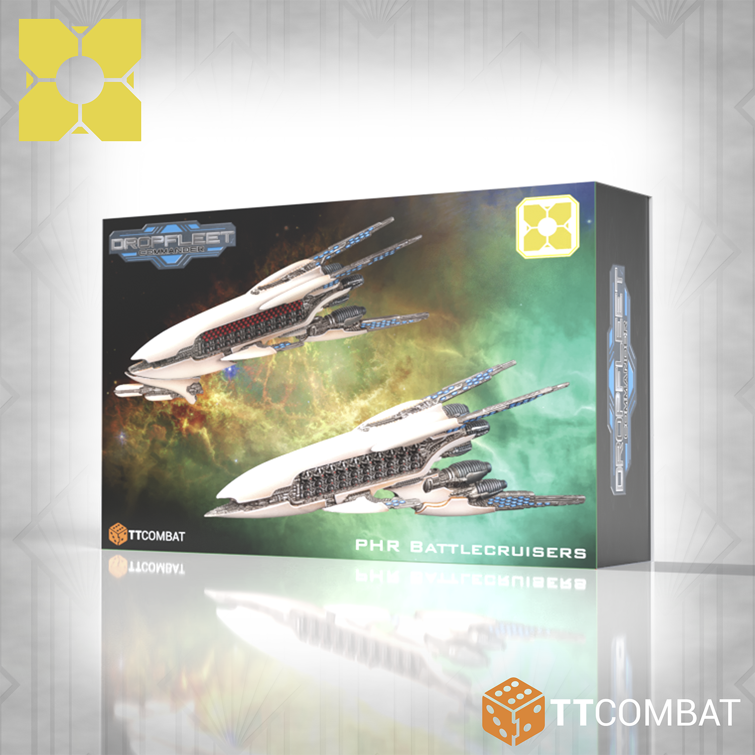 Dropfleet Commander: PHR: Plastic Battlecruisers