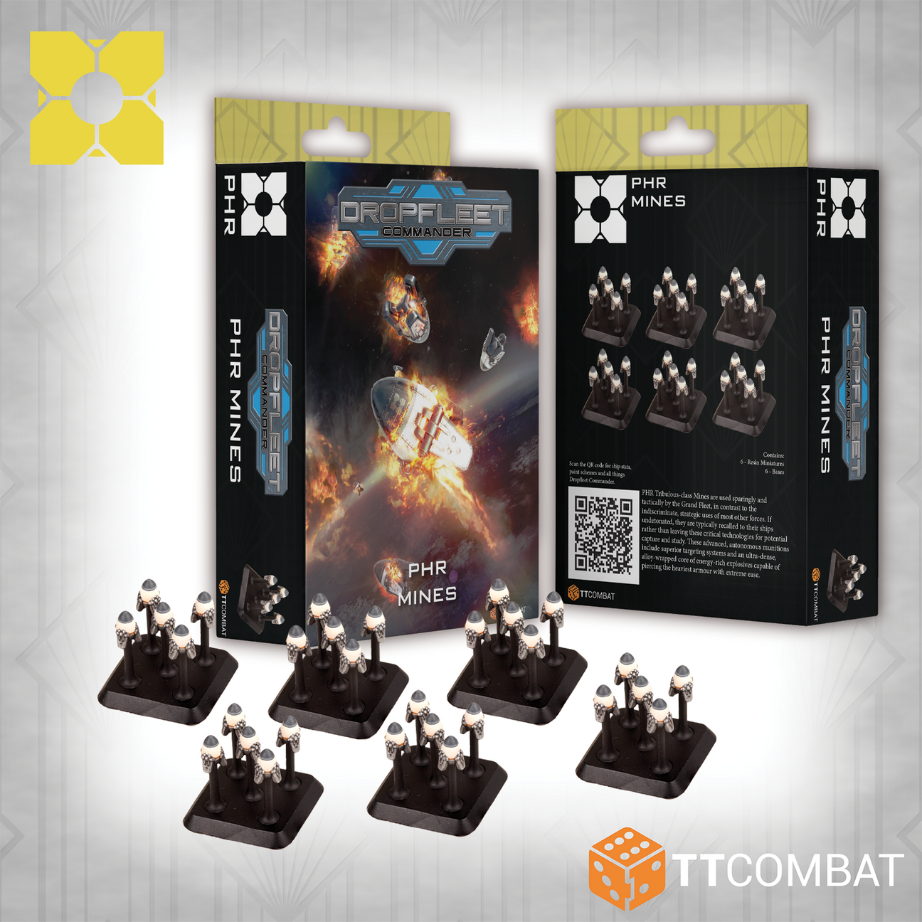 Dropfleet Commander: PHR: Mines