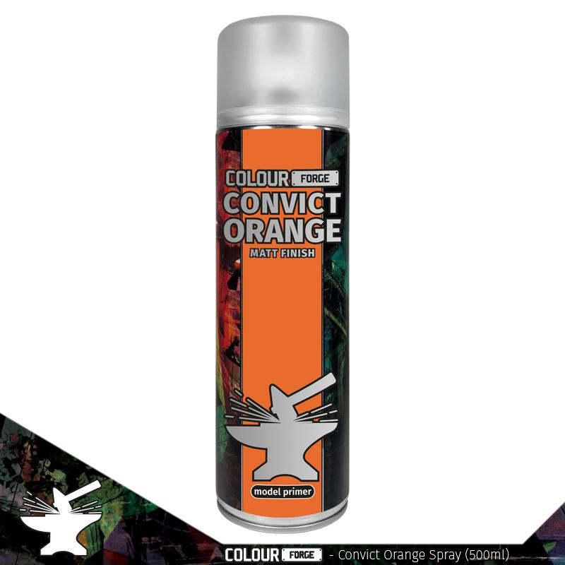 Colour Forge Spray: Convict Orange