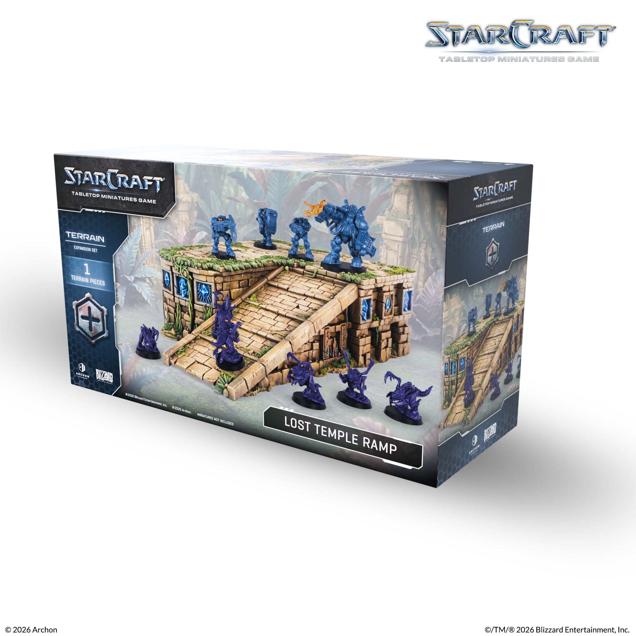 StarCraft TMG: Terrain: Lost Temple Ramp Expansion Set