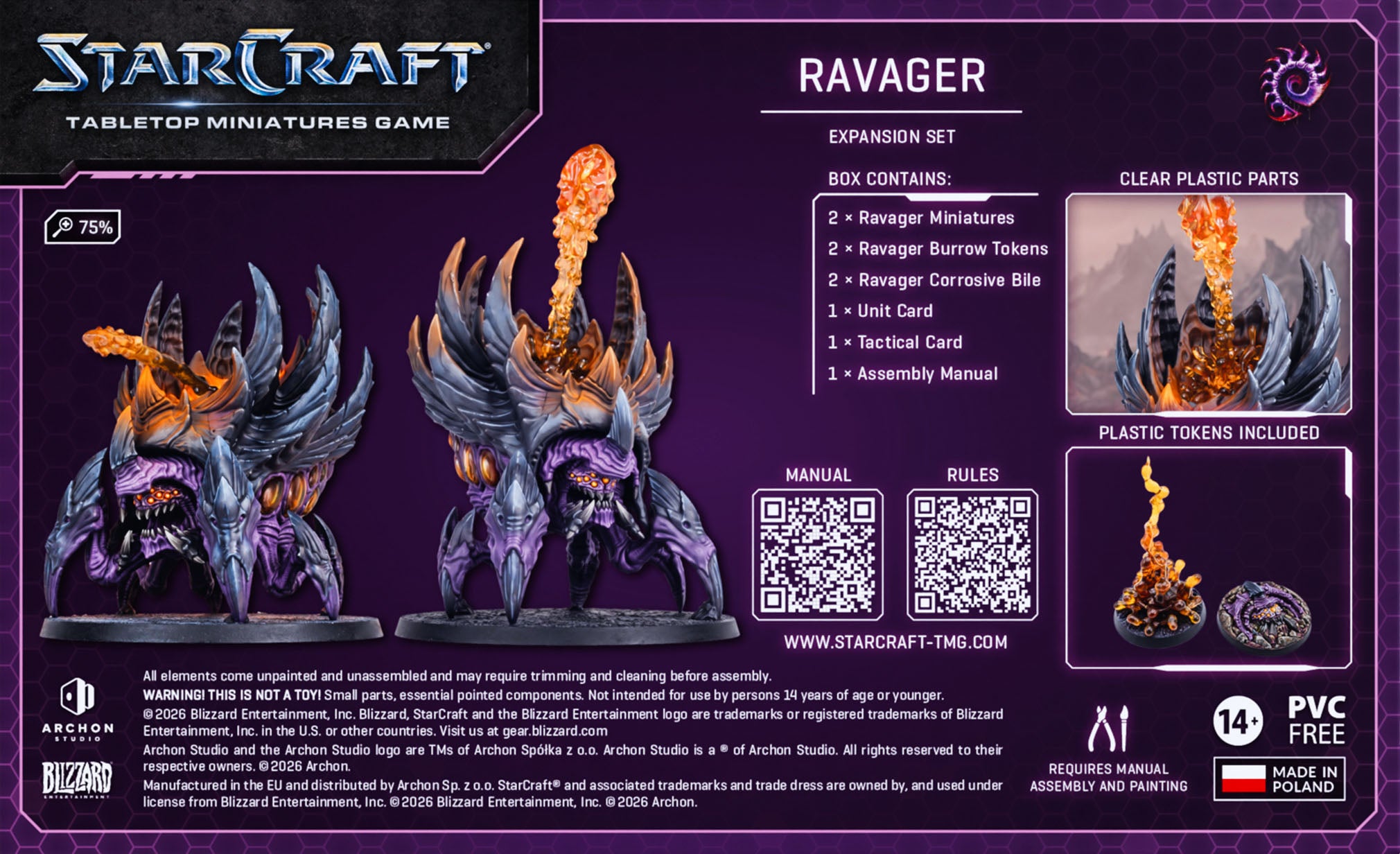 StarCraft TMG: Zerg: Ravager Expansion Set