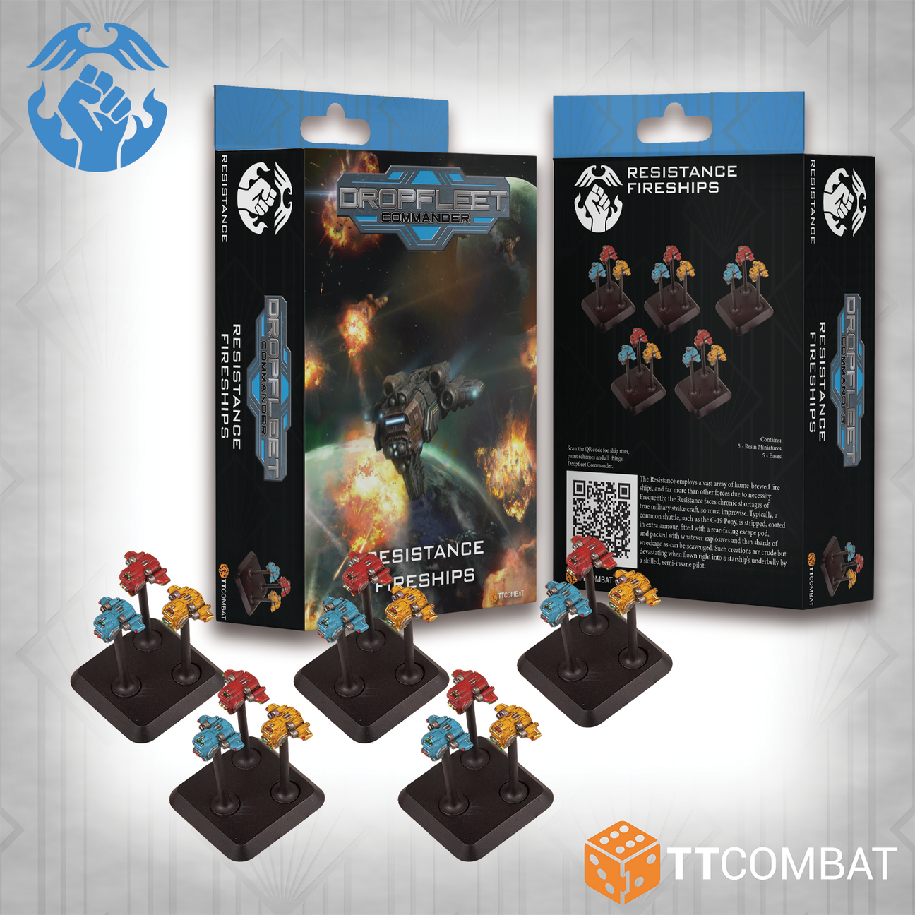 Dropfleet Commander: Resistance: Fireships
