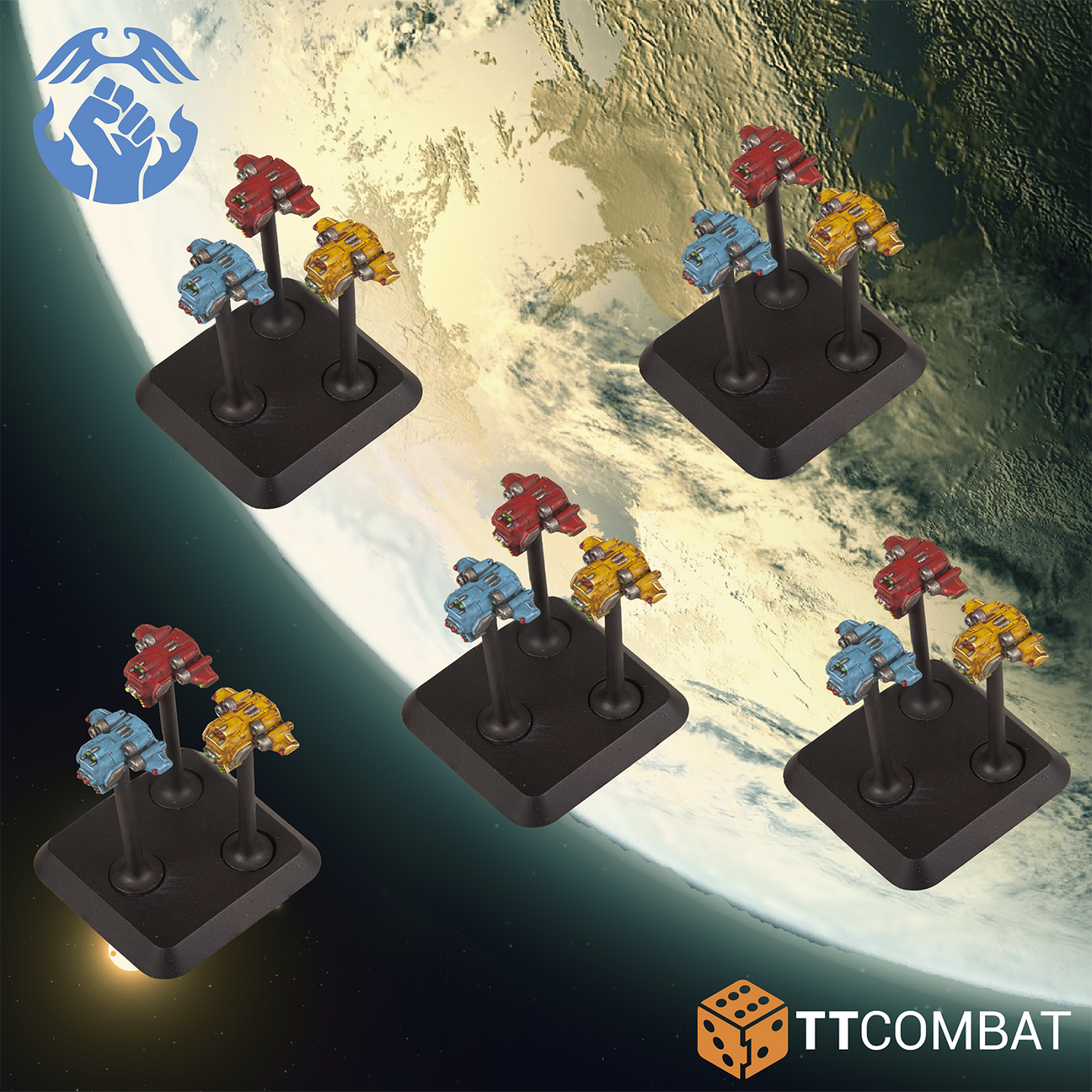 Dropfleet Commander: Resistance: Fireships