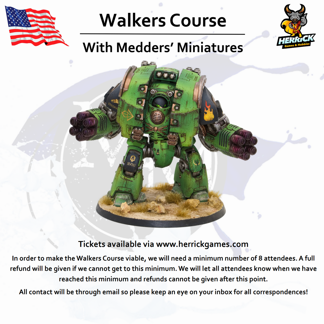 Rob Medwell (MeddersMiniatures) The Walker Hobby Masterclass - April 12th and 13th, 2025