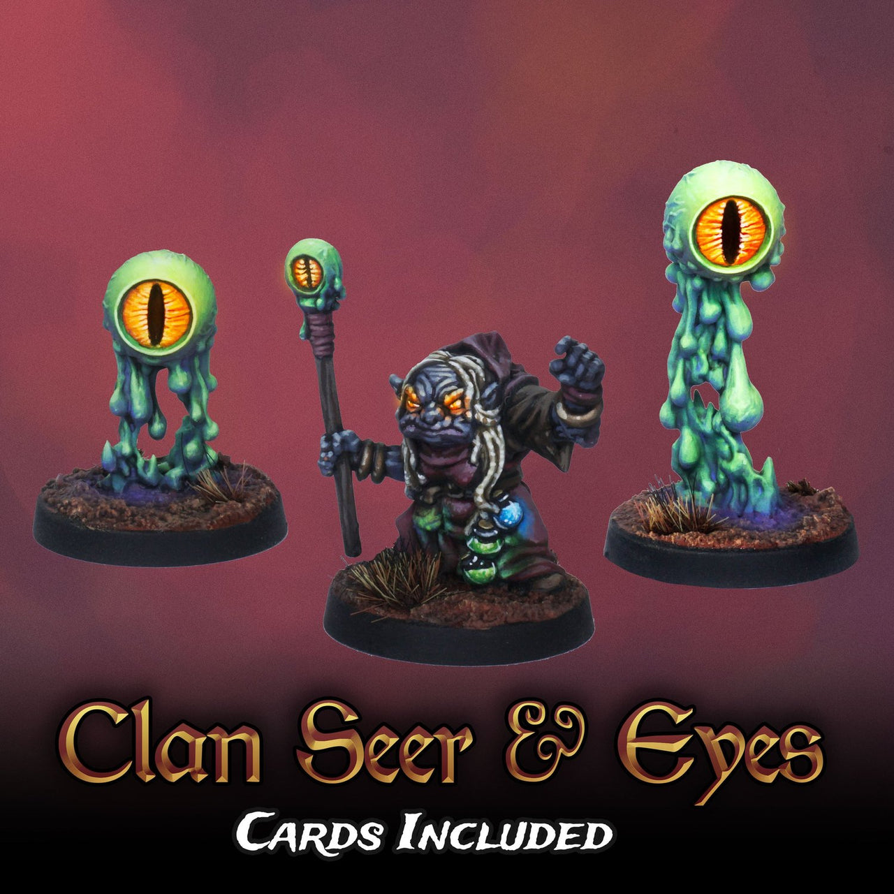 Relicblade: Clan Seer with Eyes of Augaroth