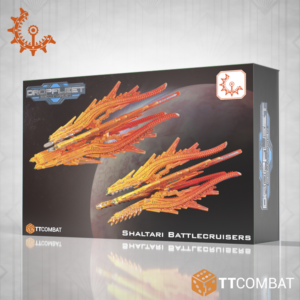 Dropfleet Commander: Shaltari: Plastic Battlecruisers