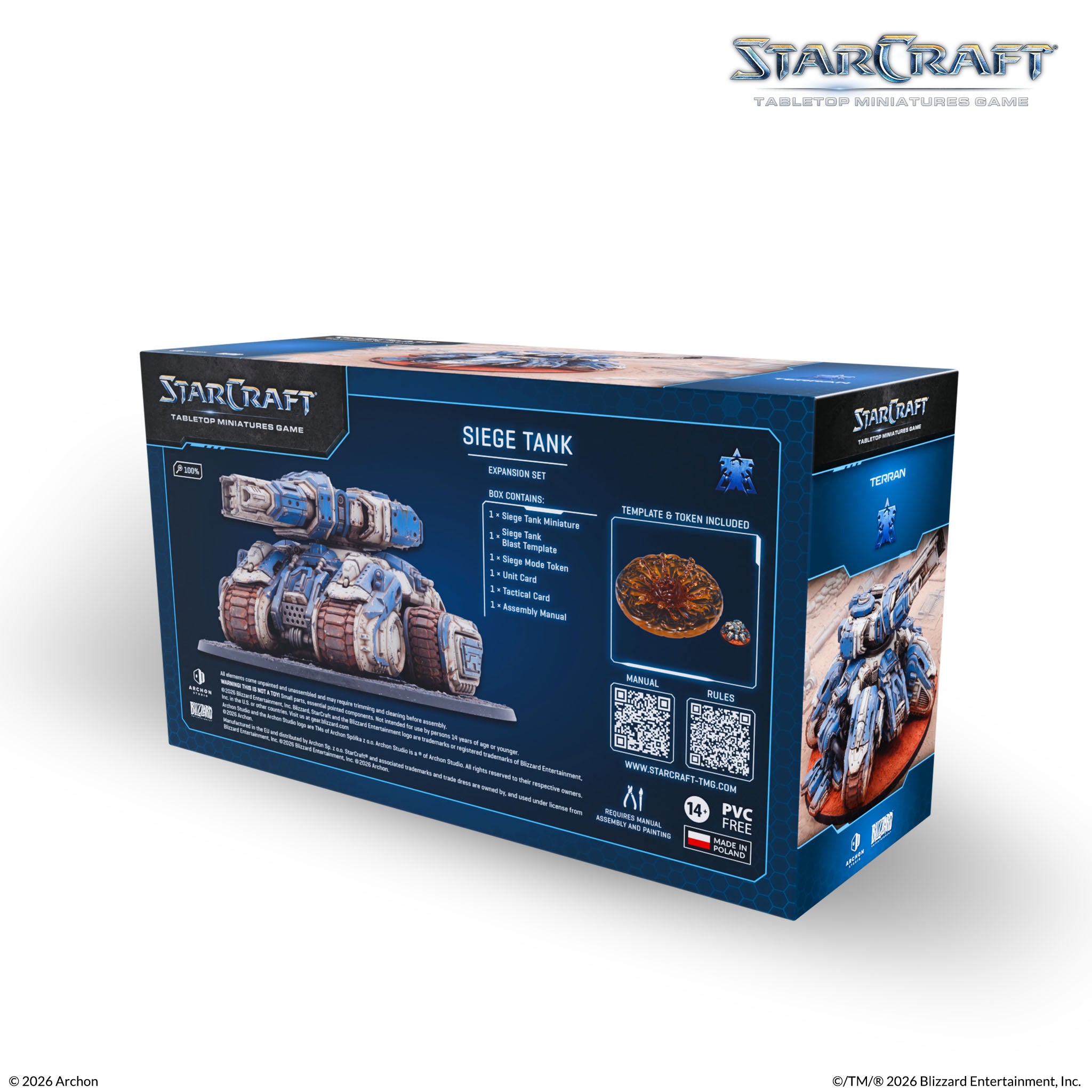 StarCraft TMG: Terran: Siege Tank Expansion Set