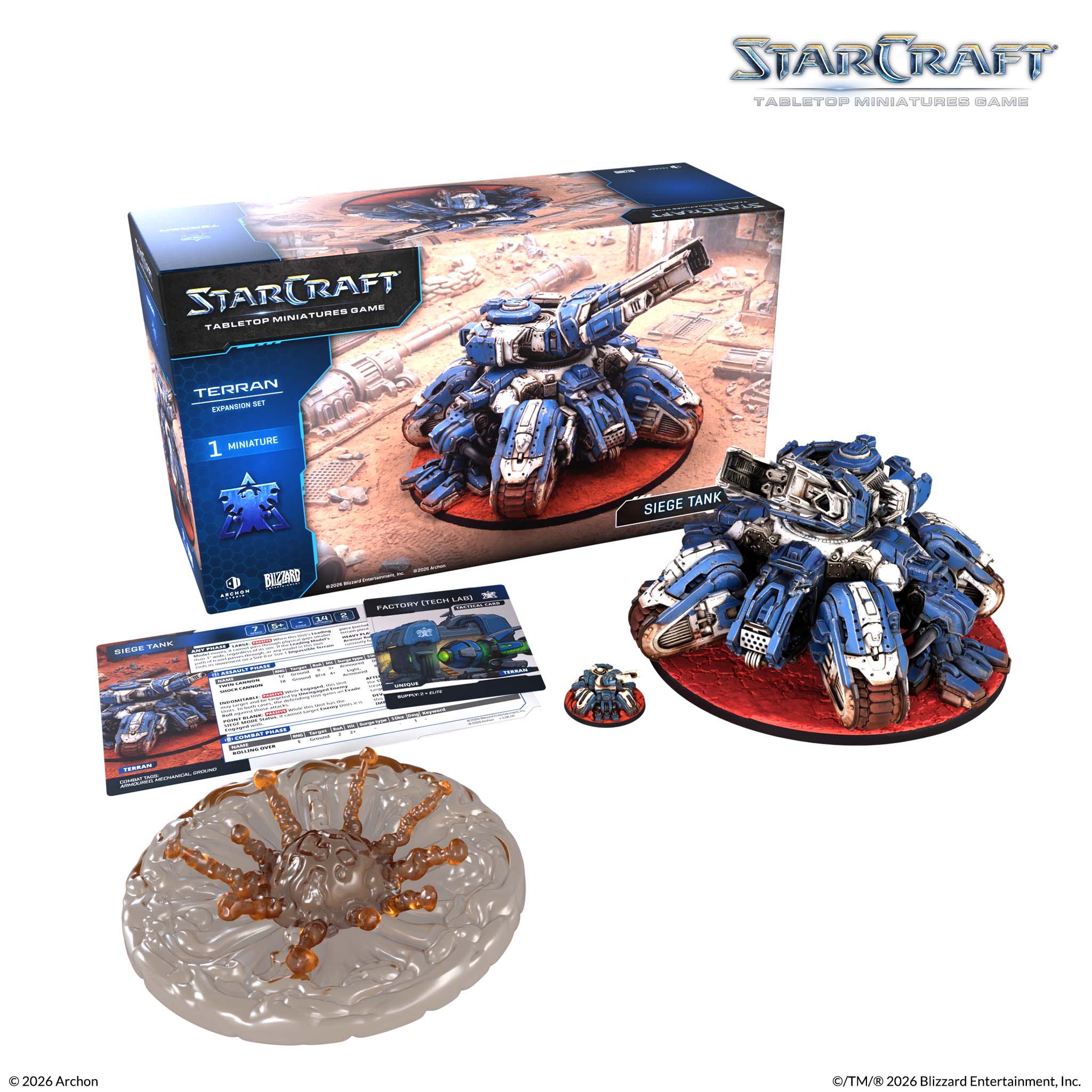 StarCraft TMG: Terran: Siege Tank Expansion Set
