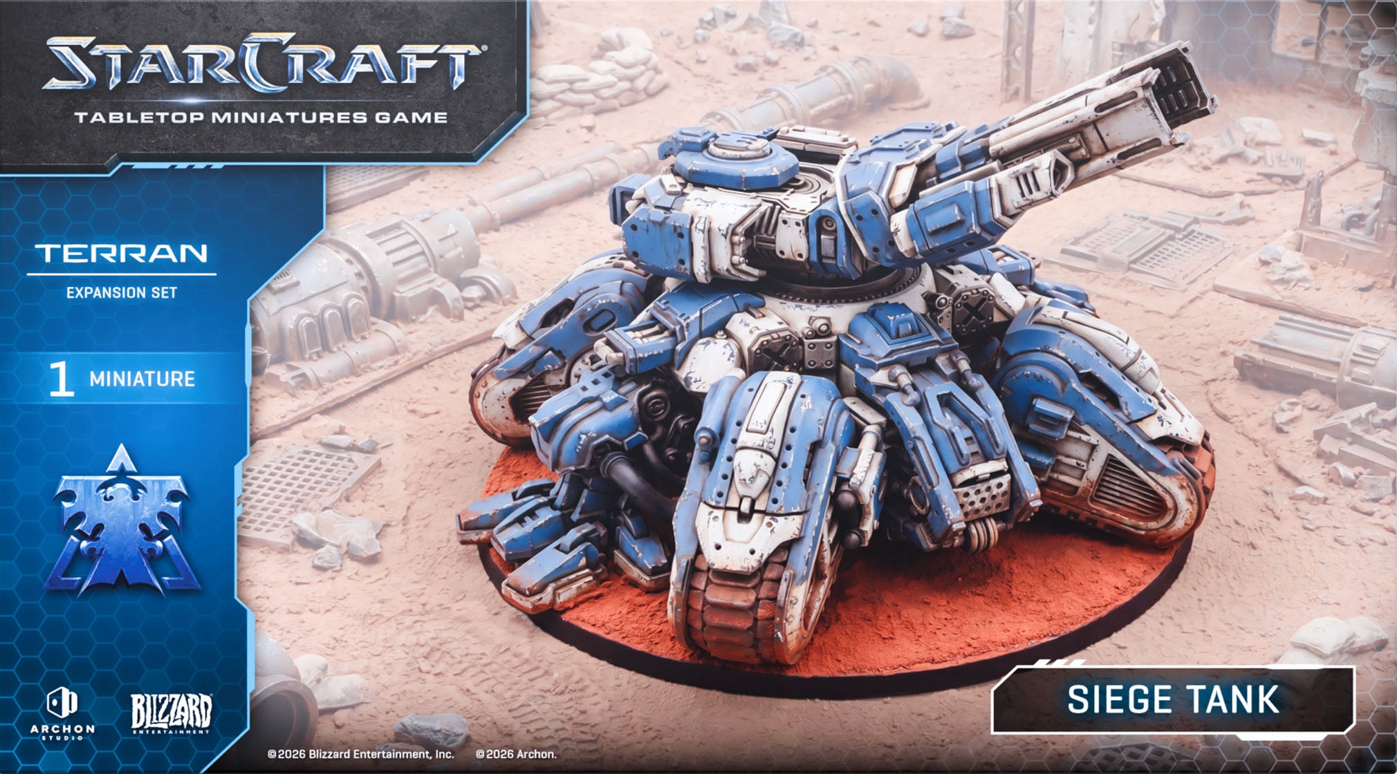 StarCraft TMG: Terran: Siege Tank Expansion Set