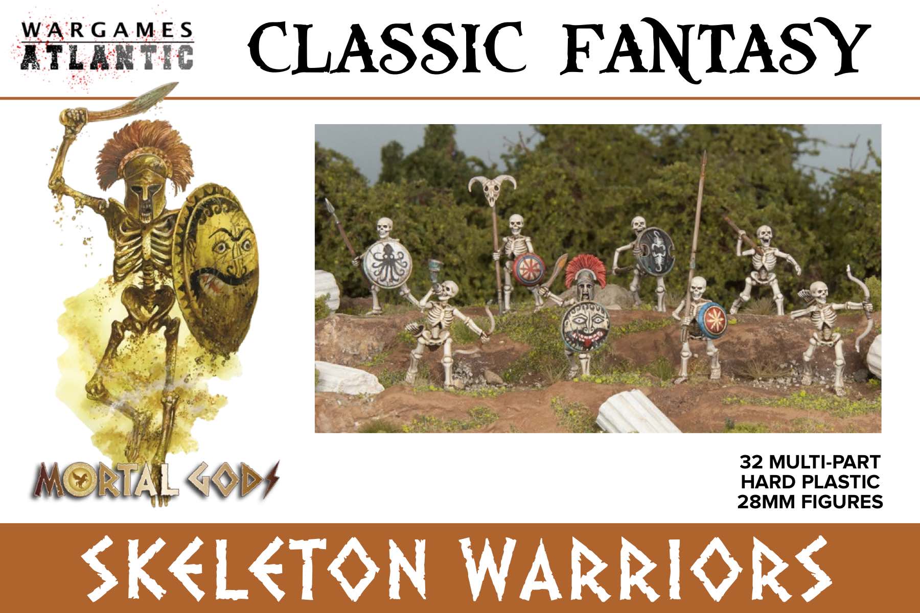 Wargames Atlantic Skeleton Infantry (Skeleton Warriors)