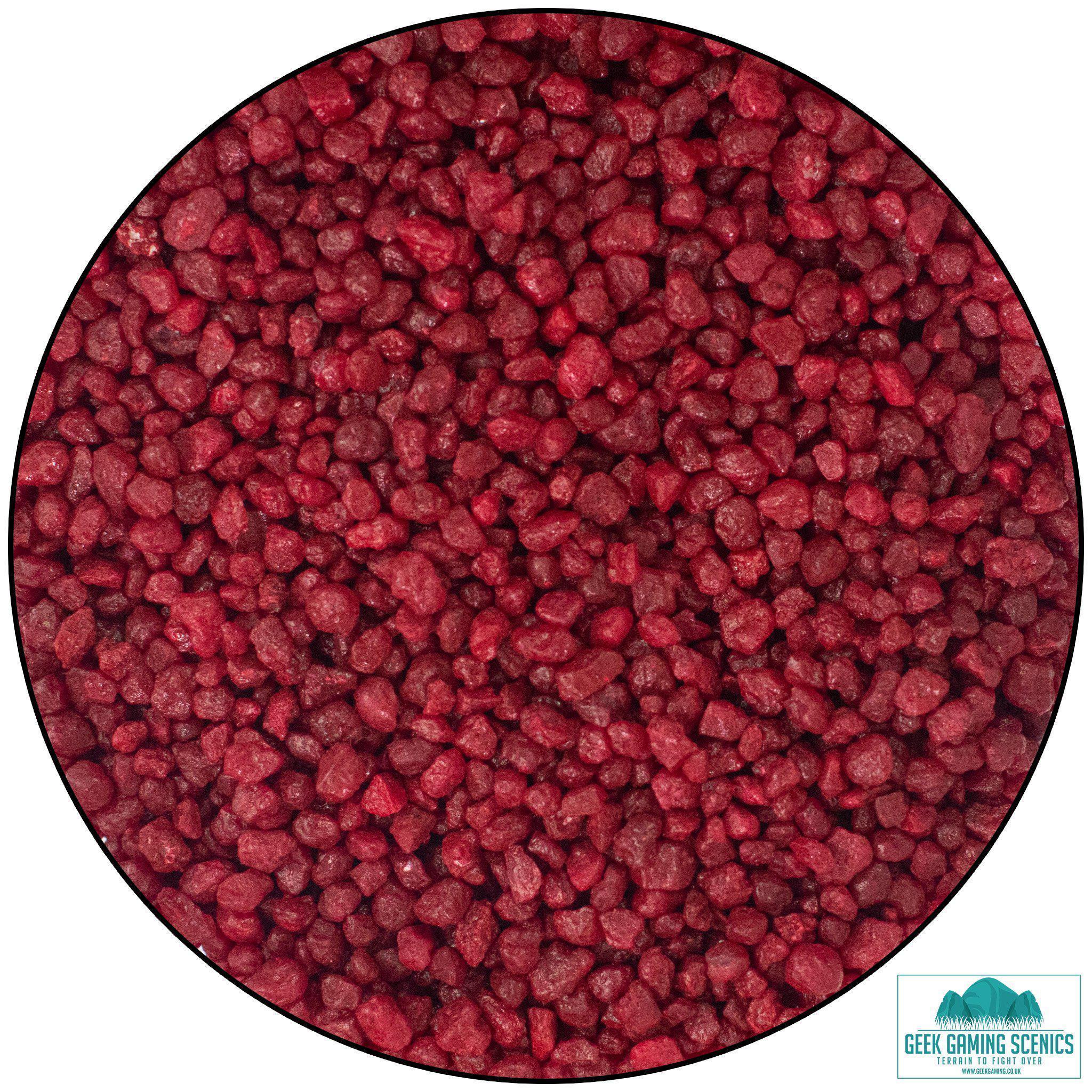 Small Stones - Burgundy - Geek Gaming Scenics