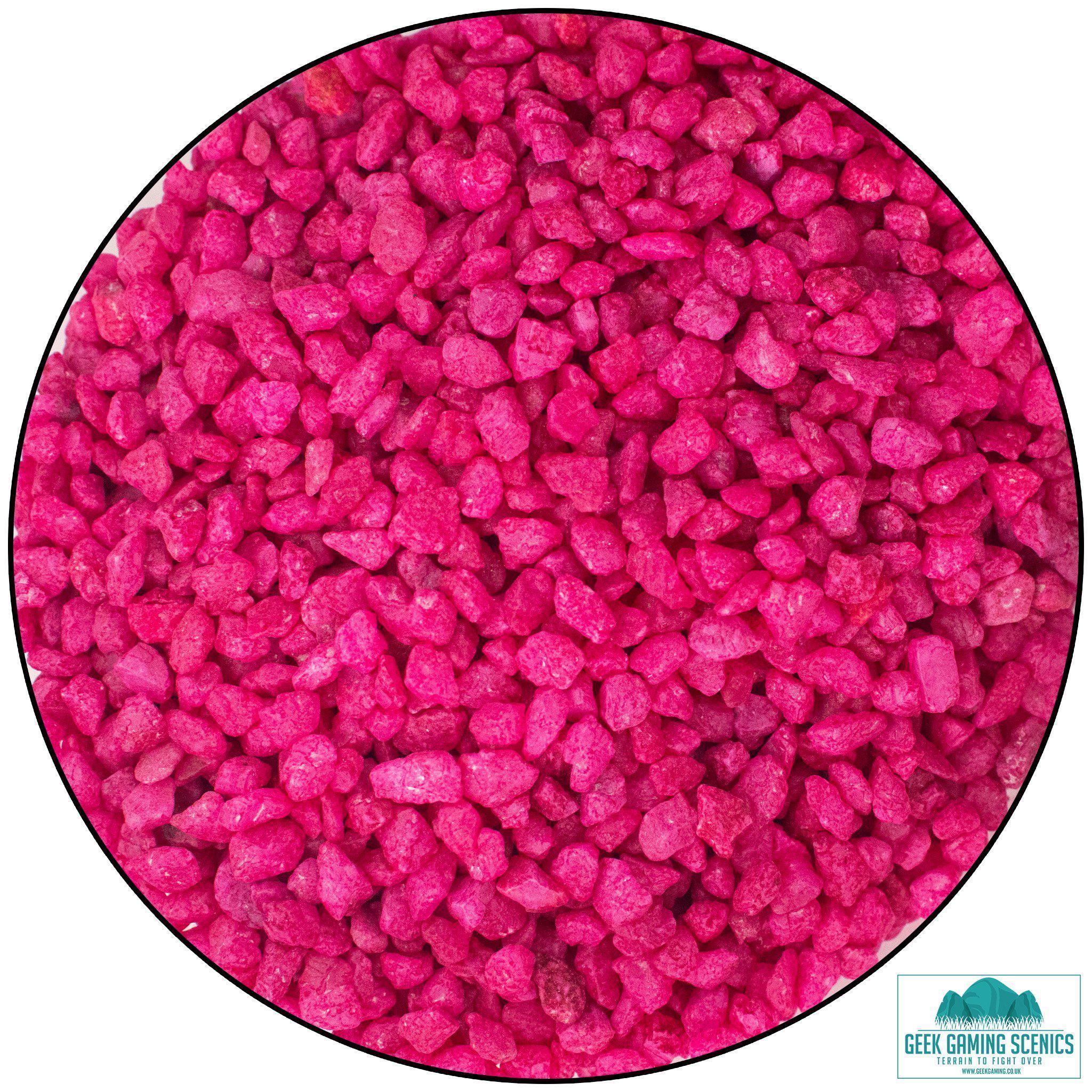 Small Stones - Fuchsia - Geek Gaming Scenics