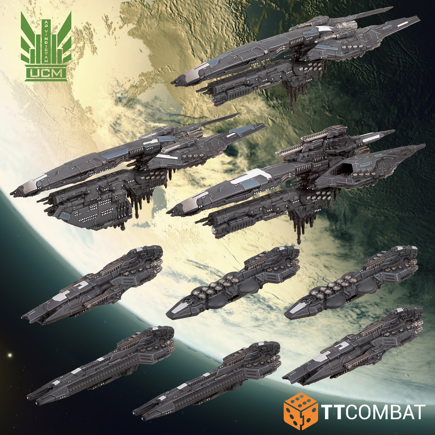 Dropfleet Commander: UCM: Core Ships