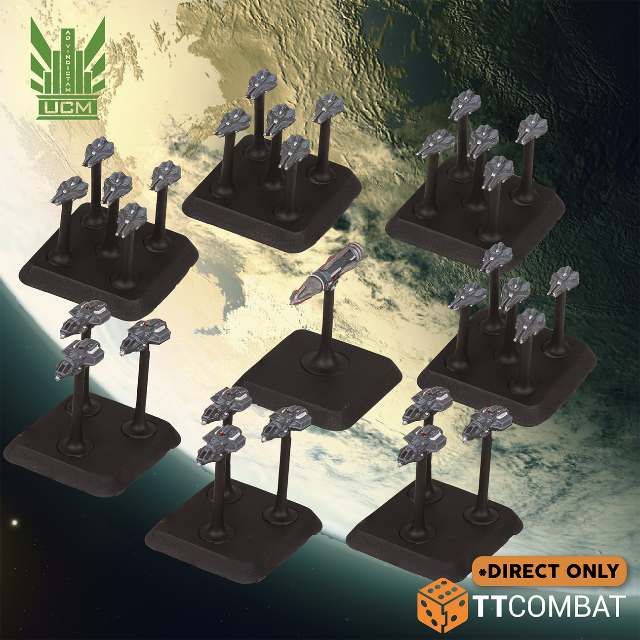 Dropfleet Commander: UCM: Launch Assets