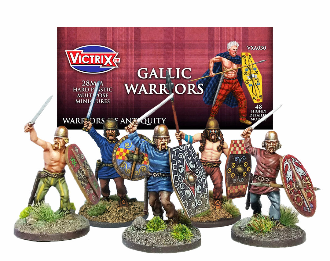 Victrix Limited: Unarmoured Gallic Warriors